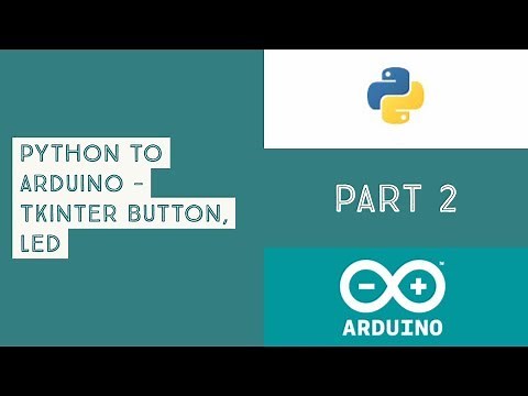 Python to Arduino - Tkinter button to control LED
