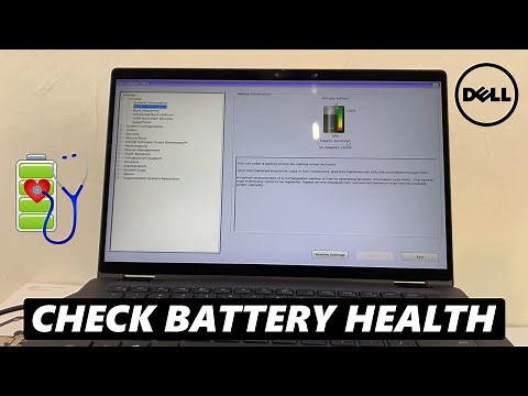 How To Check Battery Health On DELL Laptop
