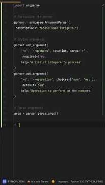 How to parse command-line arguments efficiently in Python? Master Command-Line Arguments with