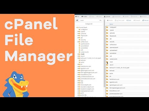 How to Use File Manager in cPanel - HostGator Tutorial