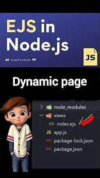 Master EJS with Node.js in Minutes! 🚀 | Easy Templating Guide 💻#ejs#short#shorts#nodejs#backend