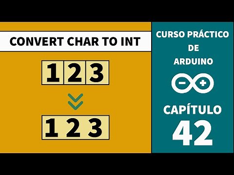ADC42 - Char to integer || Arduino
