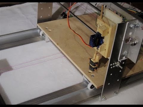 DIY 2 axis CNC with Arduino pt1: Plotter - code, steppers motors, and frame
