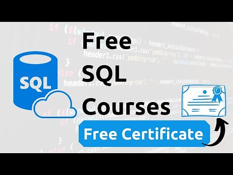 Free SQL Online Courses with Certificate | SQL Tutorial for Beginners