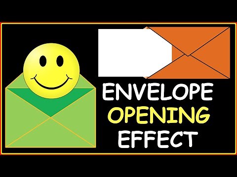 Open Envelope Animation Effect in PowerPoint Presentations ( 2 Animations & Effects Tutorials )