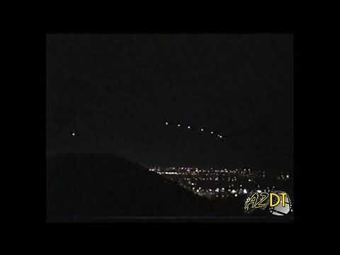 March 13, 1997 Phoenix, Arizona UFO Lights - ORIGINAL VIDEO!!