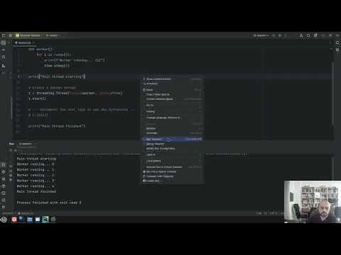 Python Threads: Daemon vs Non-Daemon, Join vs No Join (4 Scenarios Demo)