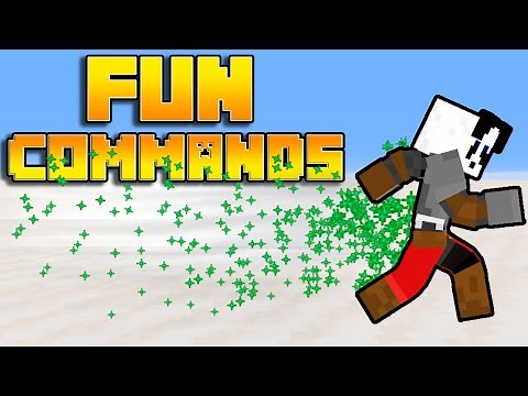 10 EXTREMELY Fun Commands in Minecraft