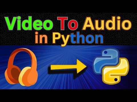 Extract Music from Any Video with Python (MP3 in Seconds!)