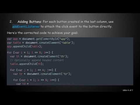 How to Dynamically Add Clickable Buttons in a Vue.js Table