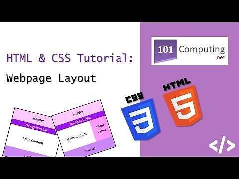 HTML & CSS - Website Layout - Tutorial