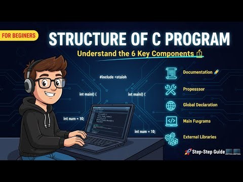 6 Parts of a C Program You Must Know Before You Start Coding