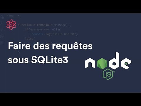 How to make queries with SQLite? Node.js