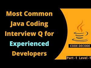Java Coding Interview Questions and Answers | Sorting using comparator | Code Decode | [Most Common]