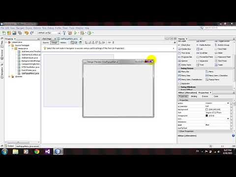 Use Popup Menu Component in Java Netbeans