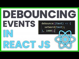 Debouncing events in React JS | Dictionary App PART 3 | useCallback Hook | lodash
