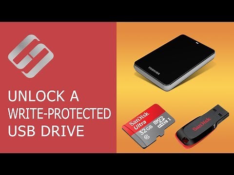 👨‍💻 How to Unlock a Write Protected USB Drive, a SD or Micro SD Memory Card or a Hard Drive in 2021