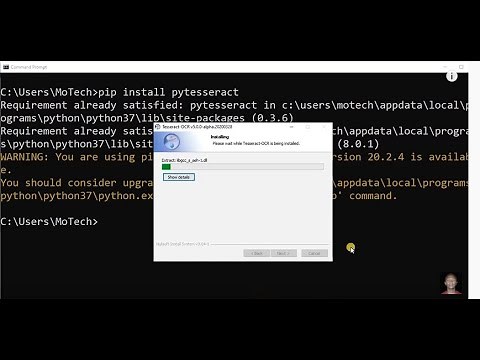 How to install Pytesseract in Windows