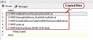 T-SQL scripts to copy or remove files from a directory in SQL Server 2019