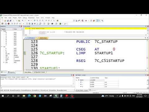 8051 C program for 16-bit addition and subtraction