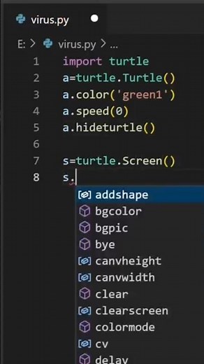 How to create virus in python ✅#python#shortsfeed