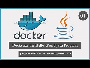 Dockerize Java Program - Hello World