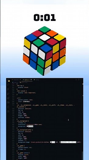 Rubik's Cube Made with HTML, CSS, JavaScript & Three.js! 🔥 #coding #webdevelopment #frontendcourse