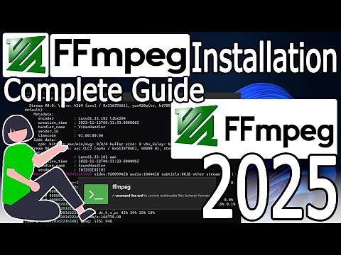 How to Install FFmpeg on windows 10 [2025 Update] Complete Guide | ffmpeg Video Conversion Tutorial