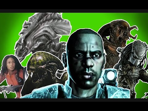 ♪ ALIEN VS PREDATOR THE MUSICAL - Live Action (And Game Version) Parody Song