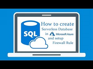 Create a Serverless SQL Database in Azure (2020)