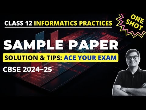 IP Sample Paper 2024: Guaranteed 70/70 with these Expert Solutions and Tips | One Shot #class12ip