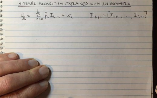 Viterbi Algorithm Explained with an Example