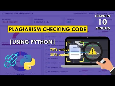 Plagiarism Checking Code Using Python | Project For Beginners