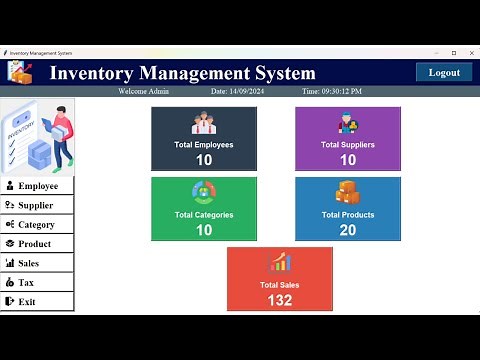 New Features in Inventory Management System Using Python Tkinter & MySQL