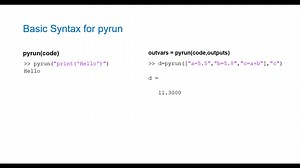 Master #Python Commands from #MATLAB in 3 minutes | MATLAB