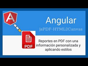 Cómo Crear Reportes en PDF con Angular y jsPDF Paso a Paso