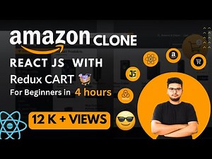 Build Amazon Clone Using React JS For Beginners | Complete Website Like Amazon In React JS 2024