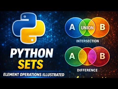 Python Sets Explained Visually Union, Intersection & Difference