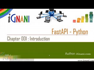 How to create RestAPI in Python using FastAPI - FastAPI Python Tutorial :01 - iGnani