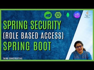 Spring Security Role Based Access for Java Spring Boot REST API Project