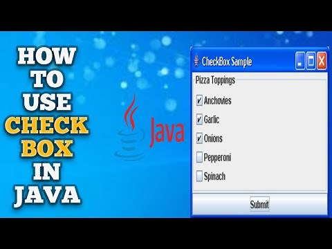 CheckBox in Java | How to use checkBox in java netbeans | Java checkbox | JCheckBox in Java Swing