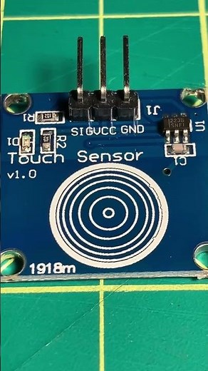 ⚡ Capacitive Touch Sensor Module v1.0 – Simple Touch Control for Arduino & DIY