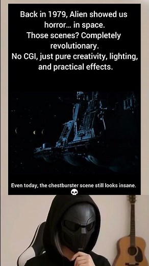 🌎Even today, the chestburster scene still looks insane. 💀