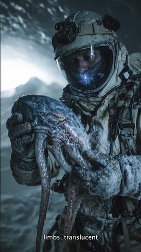 Frozen Alien Organism Unearthed Beneath Antarctic Ice Shelf