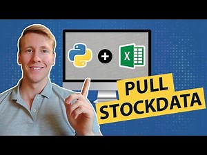 How to Get Stock Data & Export It To Excel Using Python | Tutorial [EASY] 💻
