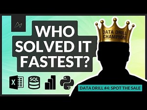 Excel vs. Power BI vs. SQL vs. Python | Spot the Sale (Data Drill #4)