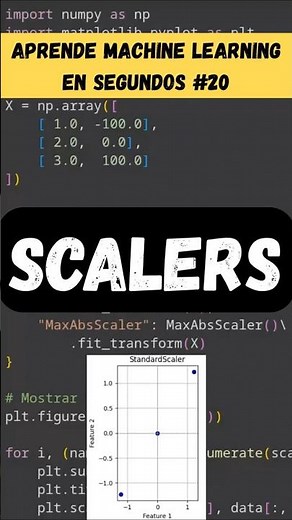 20 - Scalers - Aprende Machine Learning en segundos