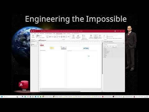 ACCESS: VBA-JavaScript Bridge: 120s & 10 lines of code!