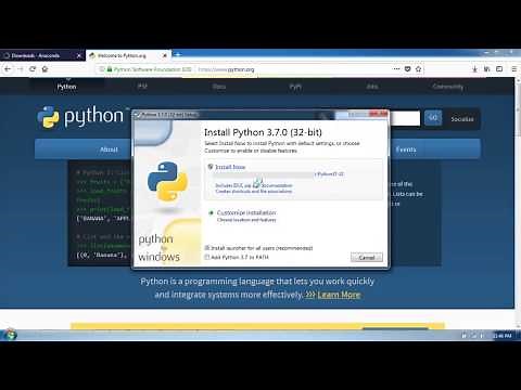 How to Install Pandas (and Python) using Anaconda