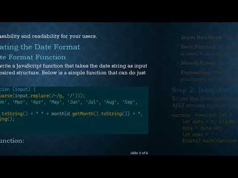 Convert Your Date Format with Ease: A Guide to Changing dd-MMM-YYYY in JavaScript